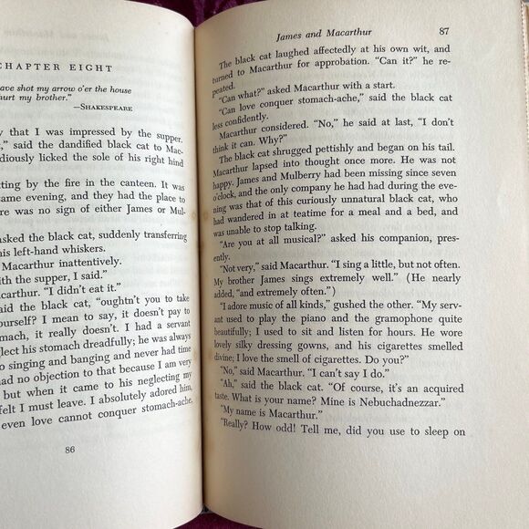 1951 James and Macarthur A Novel About Two Cats by Jenny Laird. First Edition - Picture 6 of 12